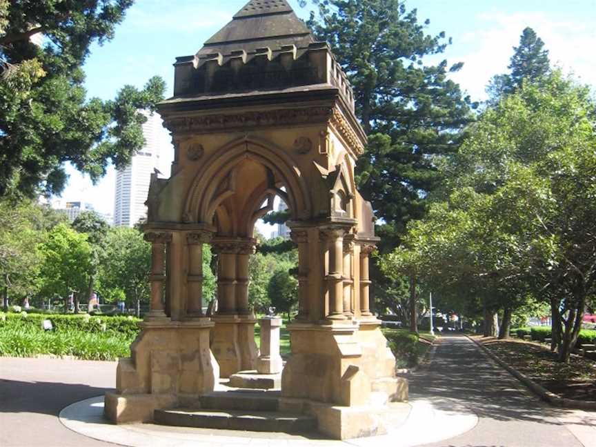 Frazer Memorial Fountain, Tourist attractions in Sydney CBD