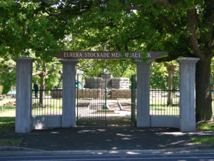 Eureka Stockade Gardens, Tourist attractions in Ballarat East