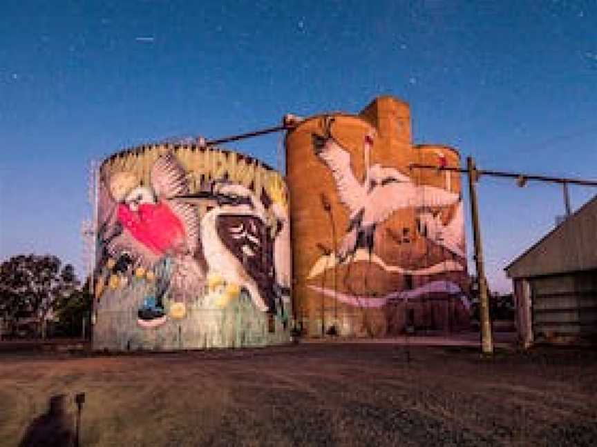 Silo Art, Coonalpyn, SA