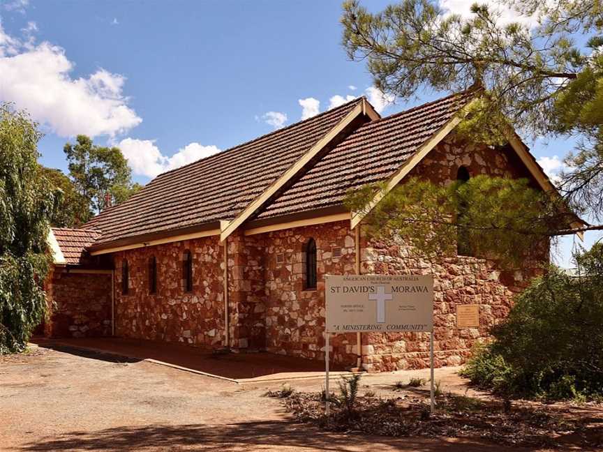 St David's Anglican Church Morawa, Tourist attractions in morawa