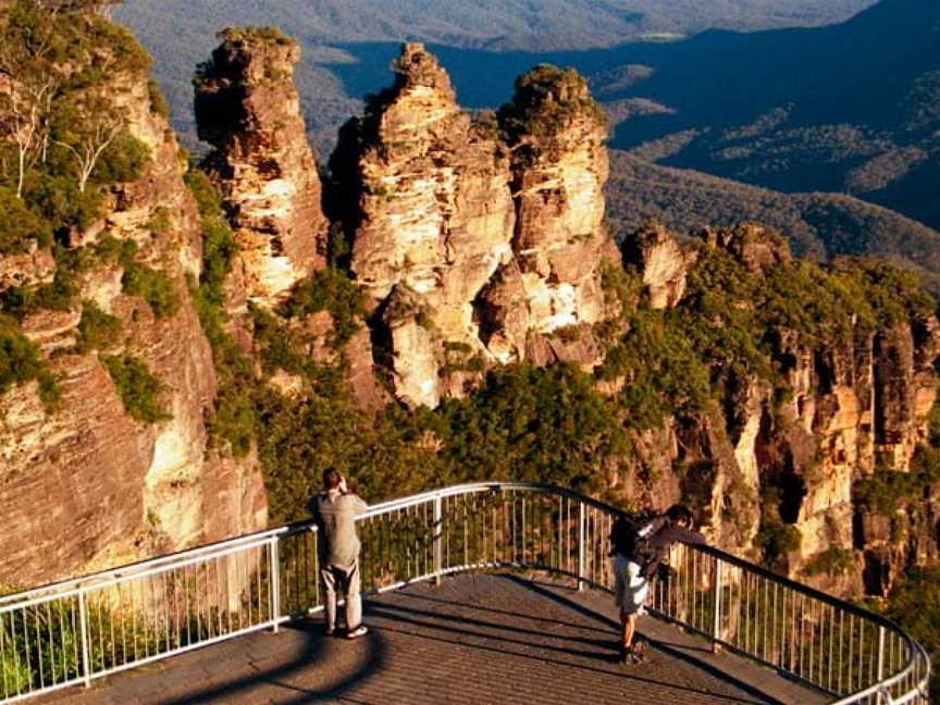 Echo Point lookout (Three Sisters), Katoomba, NSW