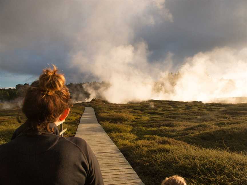 Craters of the Moon, Wairakei, New Zealand