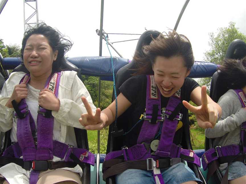 Skyswing Rotorua, Fairy Springs, New Zealand