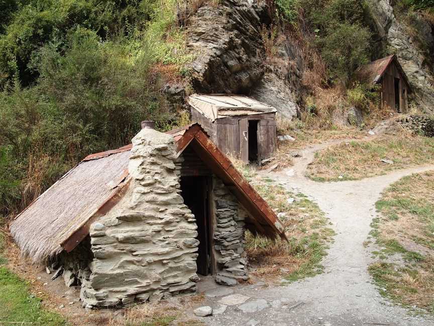 Historic Arrowtown Chinese Settlement, Arrowtown, New Zealand