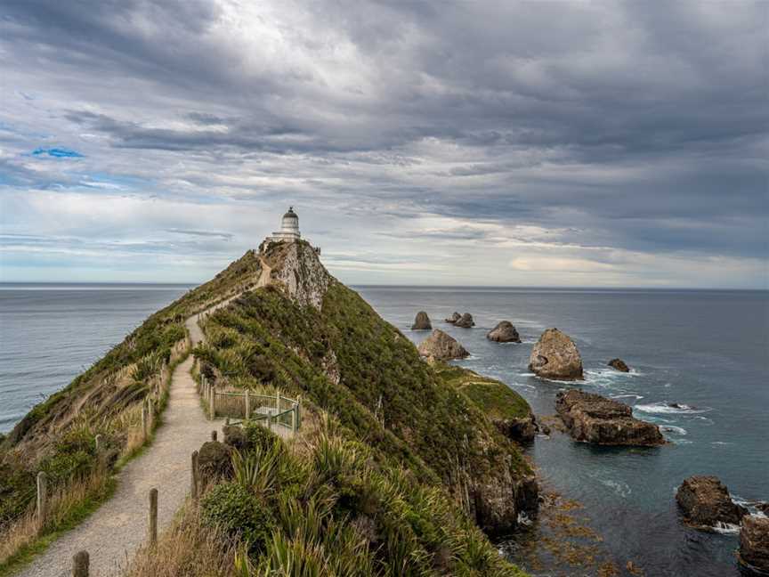 Nugget Point Lighthouse, Balclutha, New Zealand