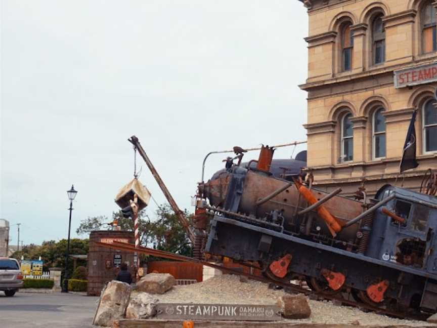 Oamaru's Victorian Precinct, South Hill, New Zealand