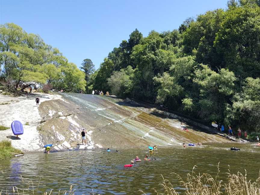 Rere Rockslides, Gisborne, New Zealand