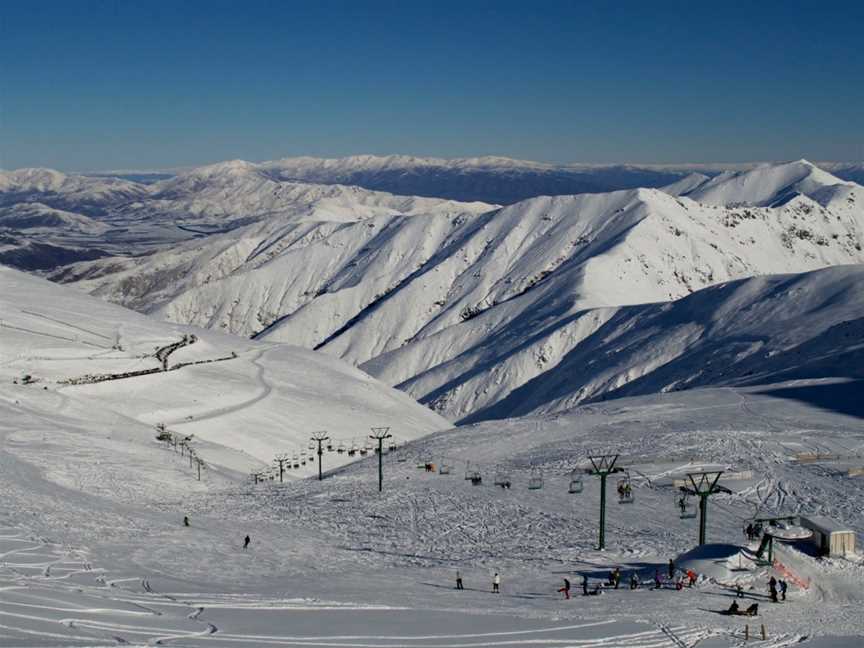 Mt Dobson Ski Area, Burkes Pass, New Zealand