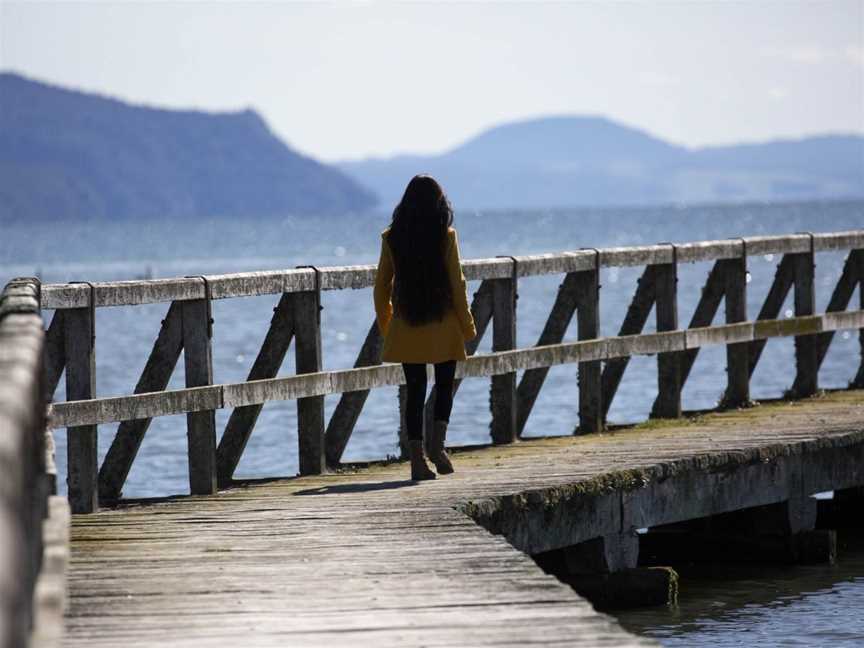 Tokaanu Historic Wharf, Tokaanu, New Zealand