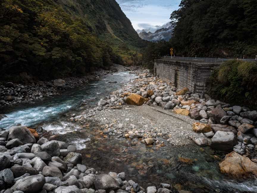 Christie Falls, Fiordland, New Zealand