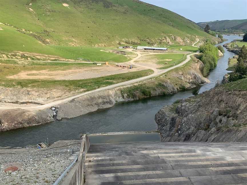 Opuha Dam, Fairlie, New Zealand