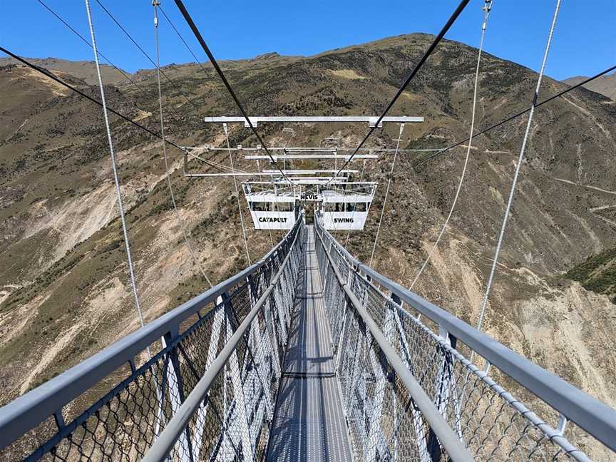 AJ Hachett bungy nevis, Gibbston, New Zealand