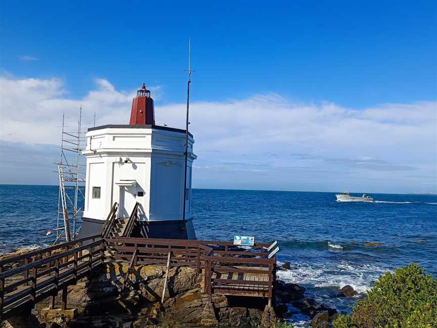 Stirling Point Lighthouse, Bluff, New Zealand