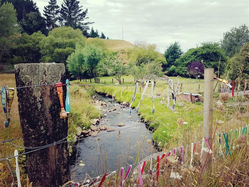 Toothbrush Fence, Hamilton, New Zealand