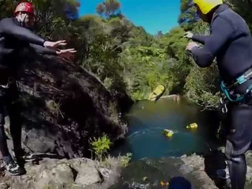 AWOL Canyoning Adventures, Piha, New Zealand