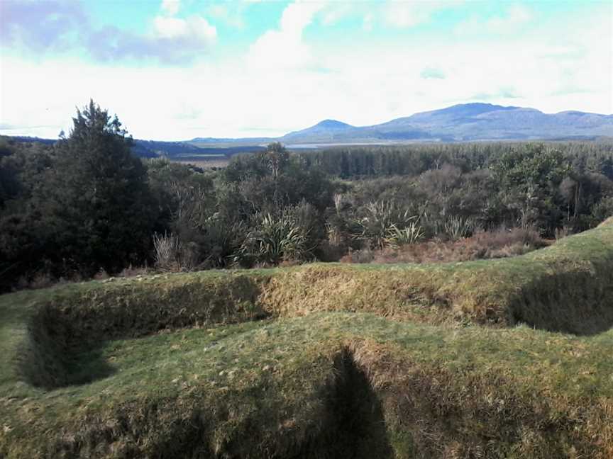 Te Porere Redoubt, Tongariro, New Zealand