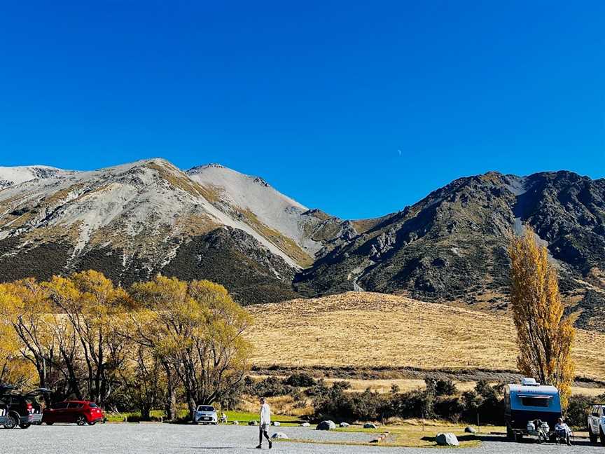 Lake Pearson/ Moana Rua Wildlife Refuge, Lake Pearson, New Zealand