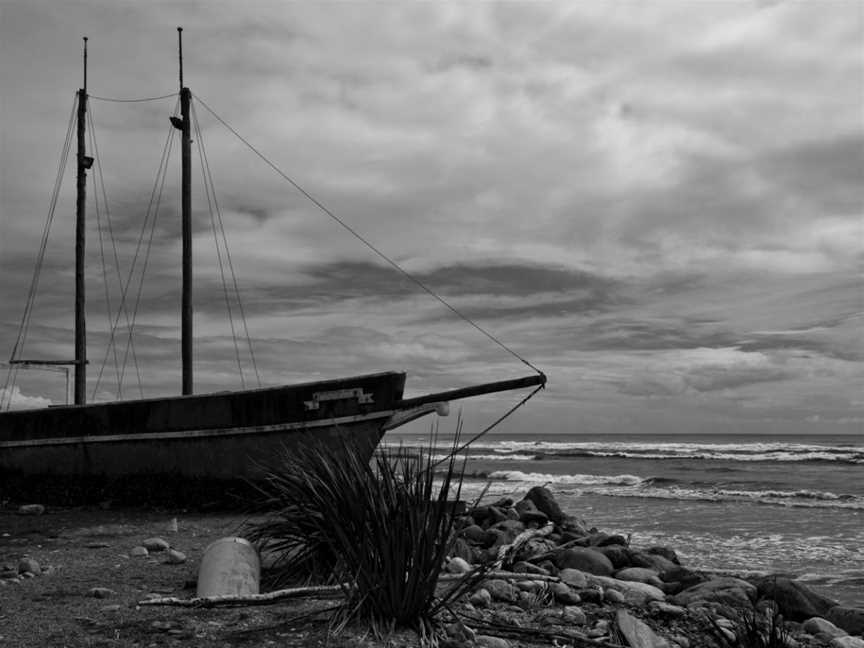 Shipwreck Memorial, Hokitika, New Zealand