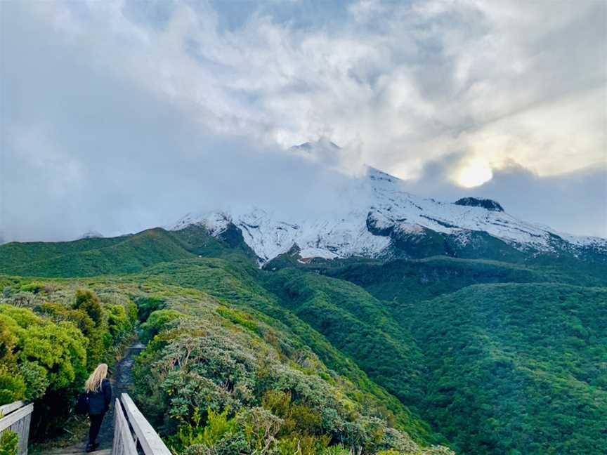 Mount Egmont viewing platform, New Plymouth, New Zealand