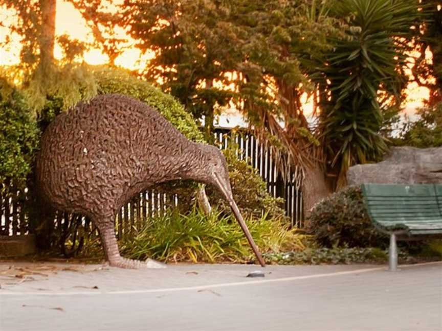 Kiwi Bird Sculpture, Otorohanga, New Zealand