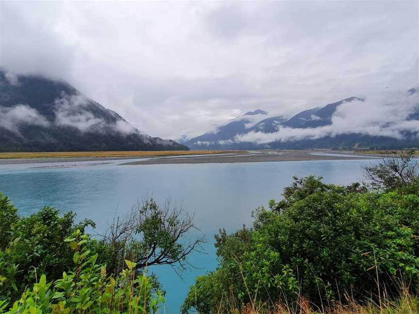 Haast River Viewpoint, Haast, New Zealand