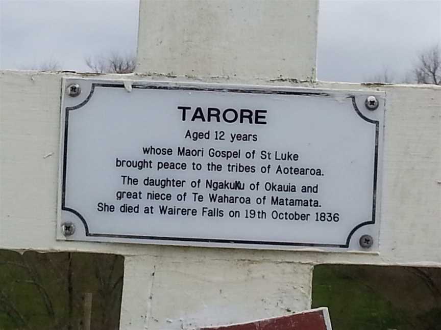 Tarore's Grave Site, Waharoa, New Zealand