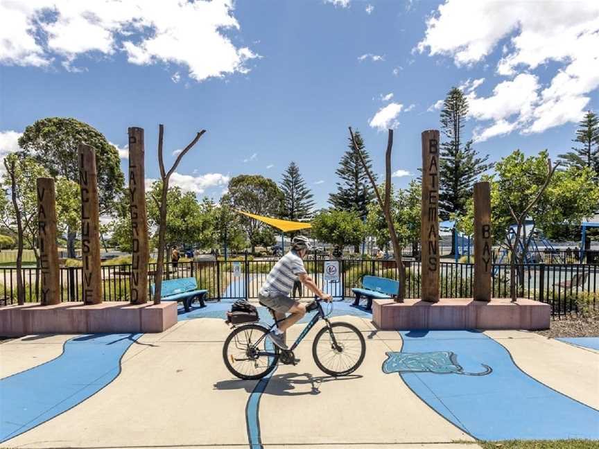 Corrigans Beach Reserve Park and Accessible Playground, Batehaven, NSW