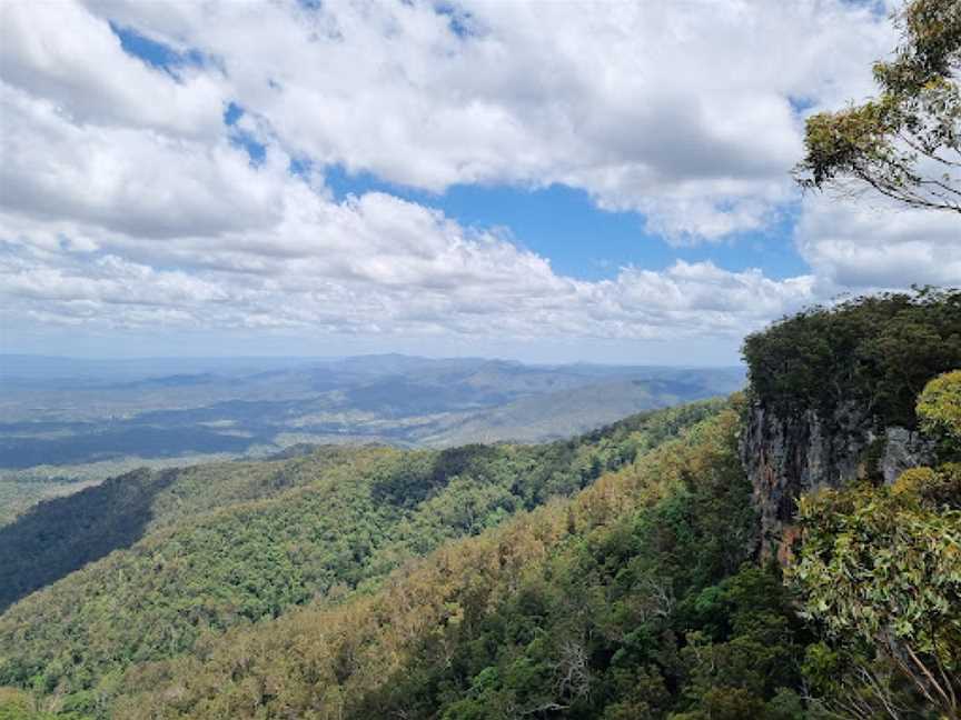 1945 crash site of Beautiful Betsy, Kroombit Tops, Valentine Plains, QLD