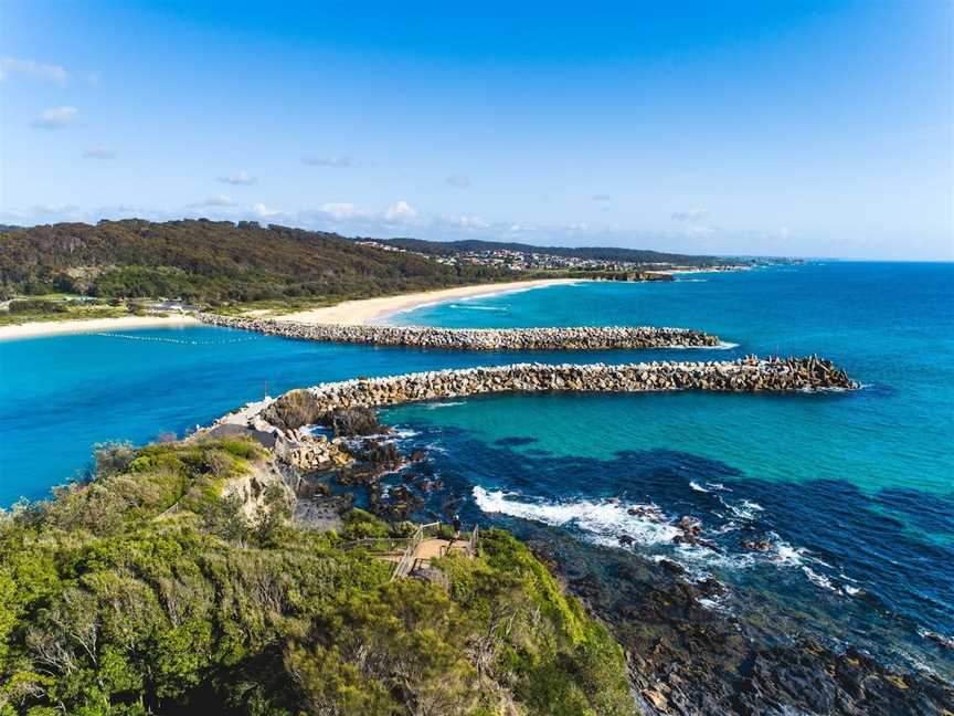 Bar Rock Lookout and Australia Rock, Narooma, NSW