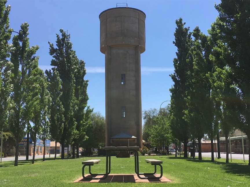 Nathalia Lions Park and Water Tower, Nathalia, VIC