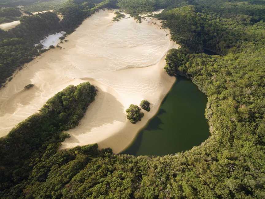 Lake Wabby - Hiking Trail, Hervey Bay, QLD