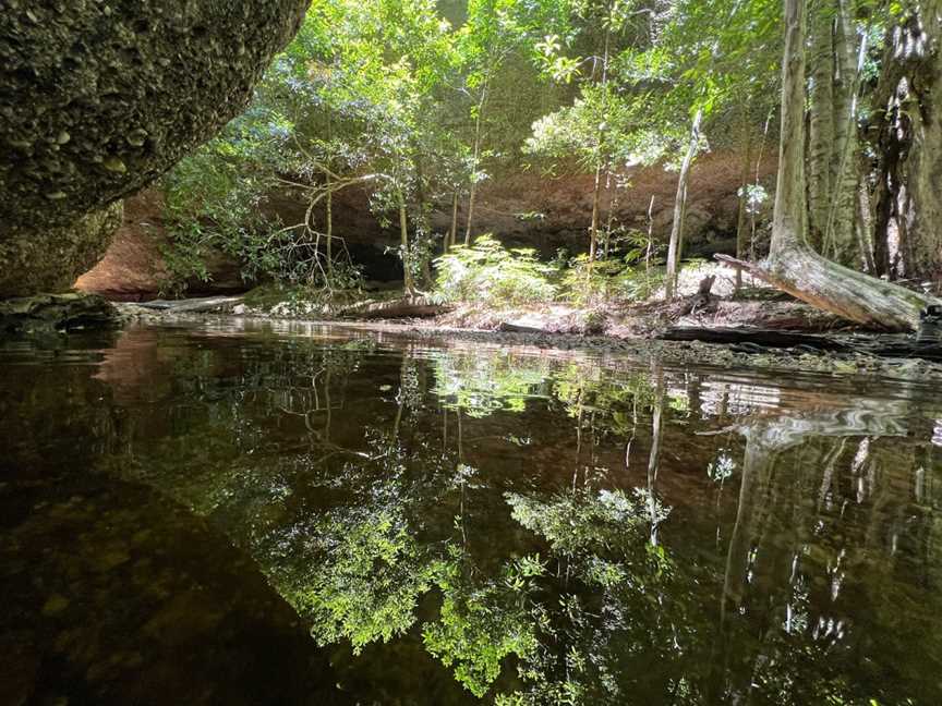 Newbys Creek walk and caves, Lansdowne Forest, NSW