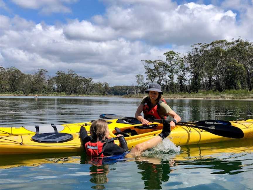 Kayaking Durras Lake, South Durras, NSW