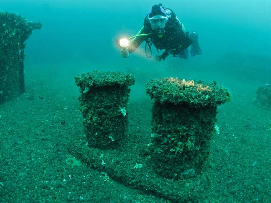 Ex-Hmas Adelaide Dive Site, Avoca Beach, NSW