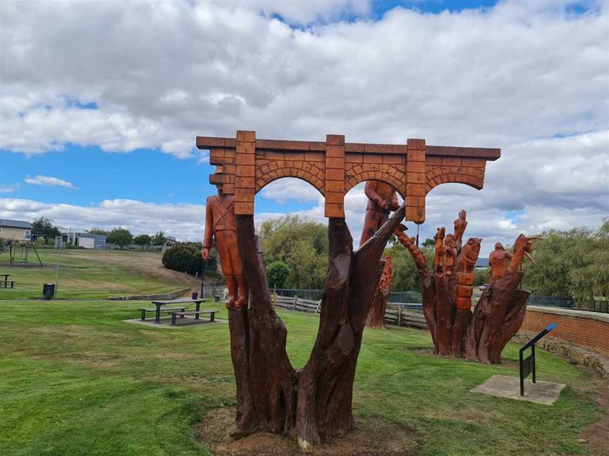 The Red Bridge, Campbell Town, TAS