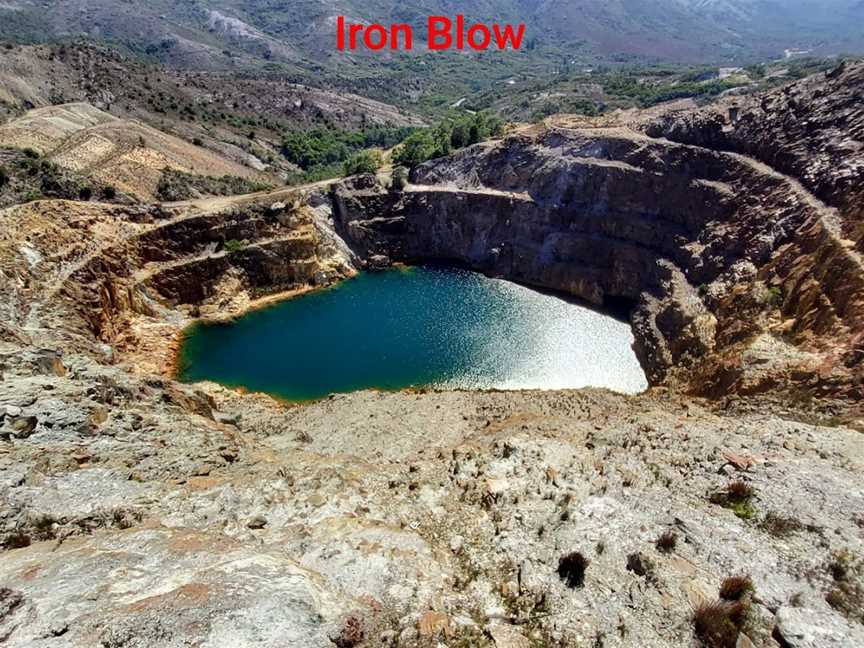 Iron Blow Lookout, Gormanston, TAS