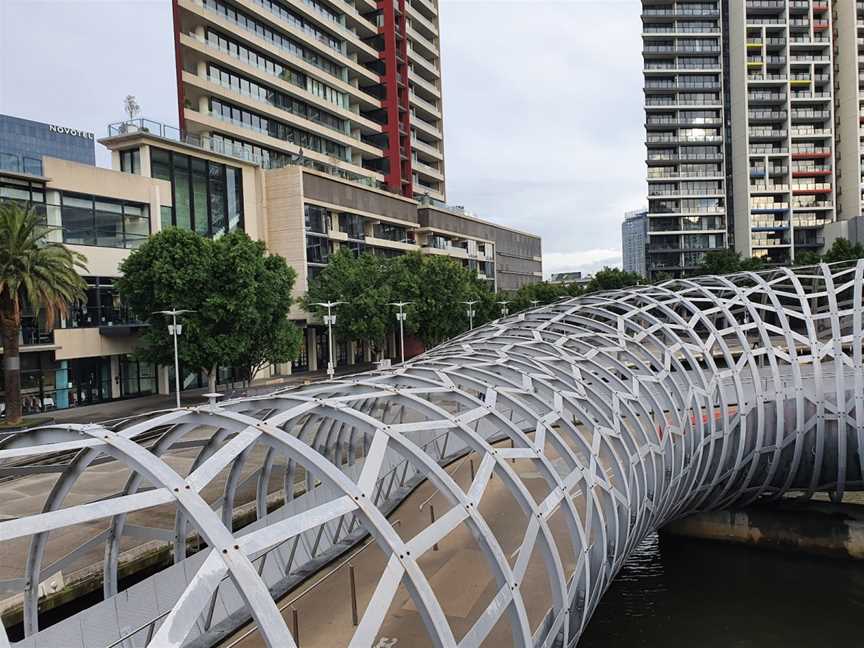 Webb Bridge, Docklands, VIC