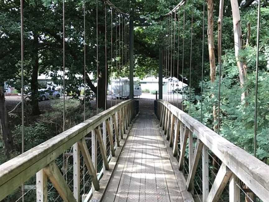 Loch Suspension Bridge, Loch, VIC