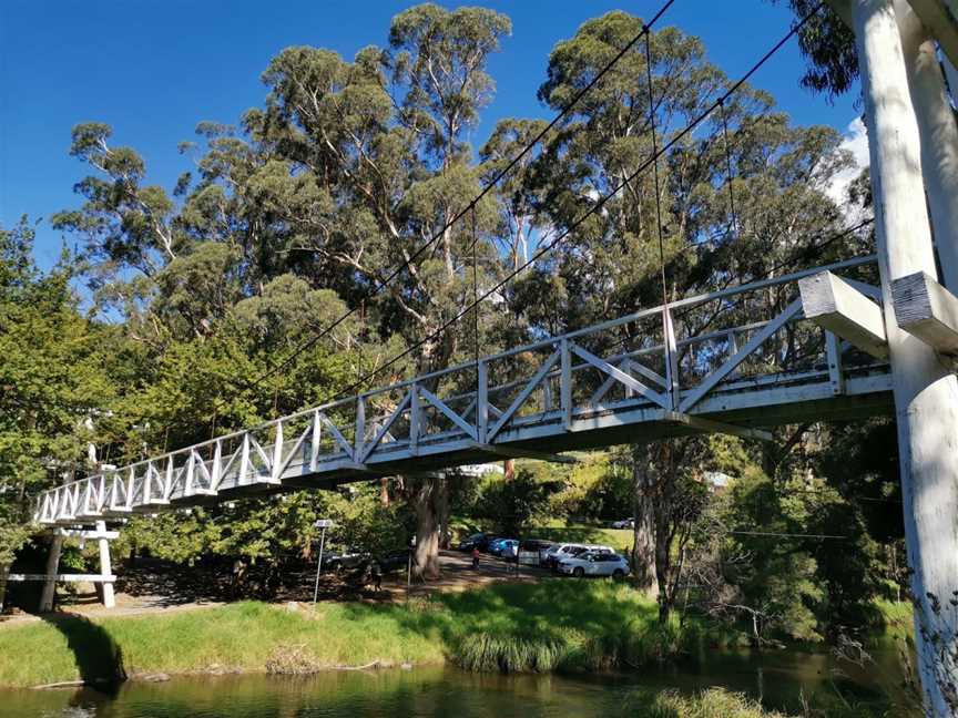 Warburton Swing Bridge, Warburton, VIC