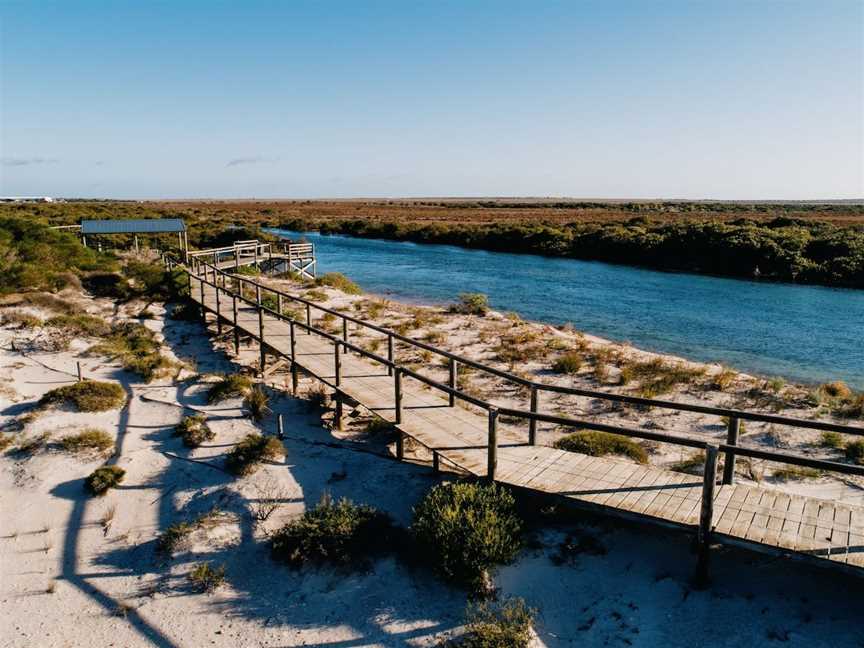 Arno Bay Estuary Boardwalk, Arno Bay, SA