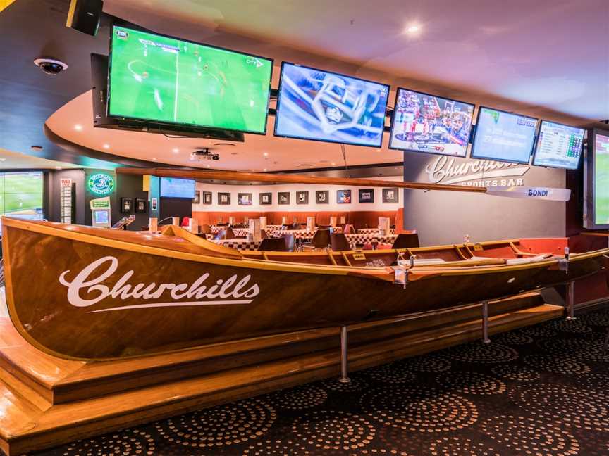 Churchills Sports Bar, Kingsford, NSW