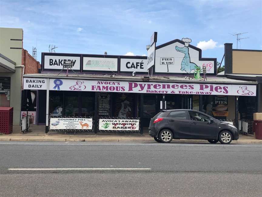 Pyrenees Pies & Takeaway, Avoca, VIC