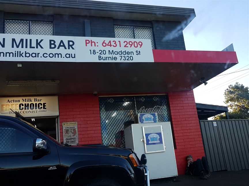 Acton Milk Bar, Acton, TAS