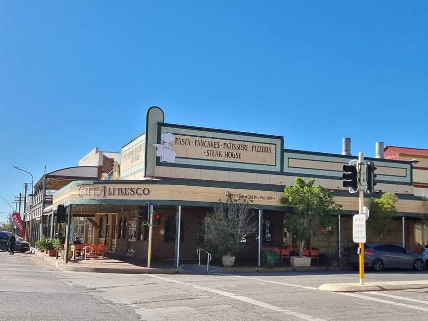 Alfresco’s cafe, Broken Hill, NSW