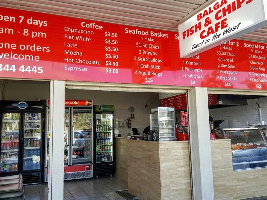 Balga Fish & Chips Cafe, Balga, WA