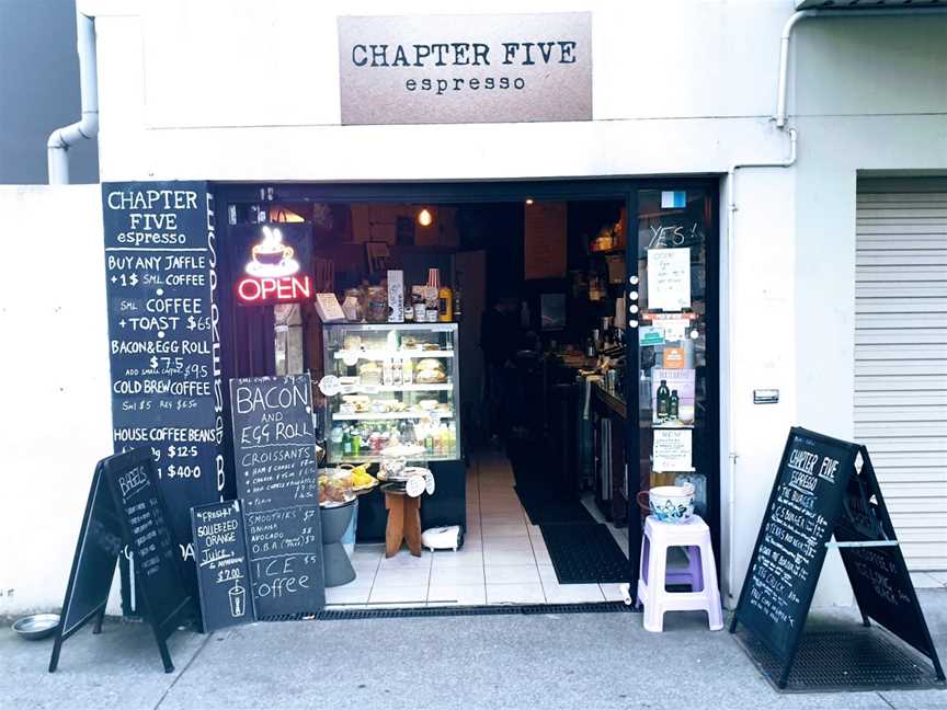 Chapter Five Espresso, Redfern, NSW