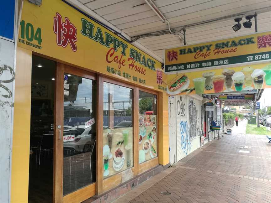 Happy Snack Cafe House Homebush West, Homebush West, NSW