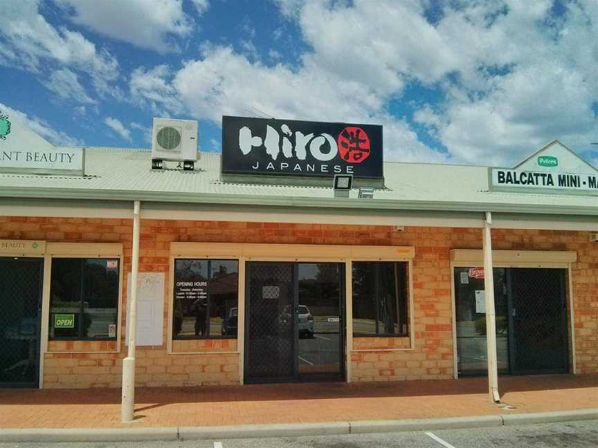 Hiro Japanese, Balcatta, WA