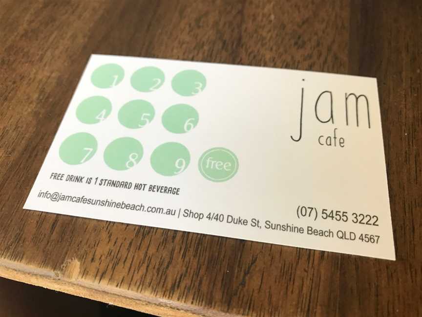 Jam Cafe, Sunshine Beach, QLD