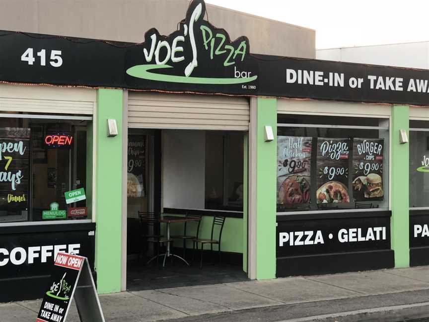 Joe's Pizza Bar, Brooklyn Park, SA